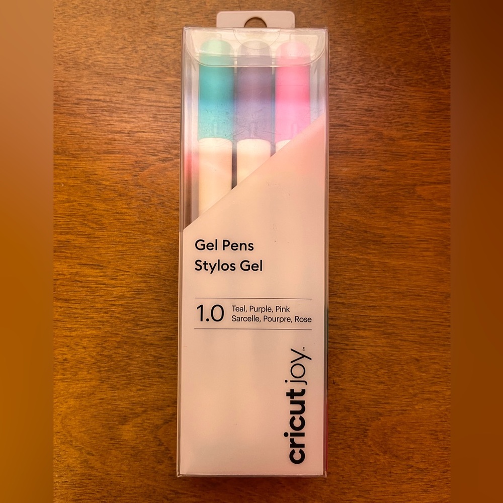 Cricut Joy Medium Point Gel Pens (3) Teal, Purple, Pink